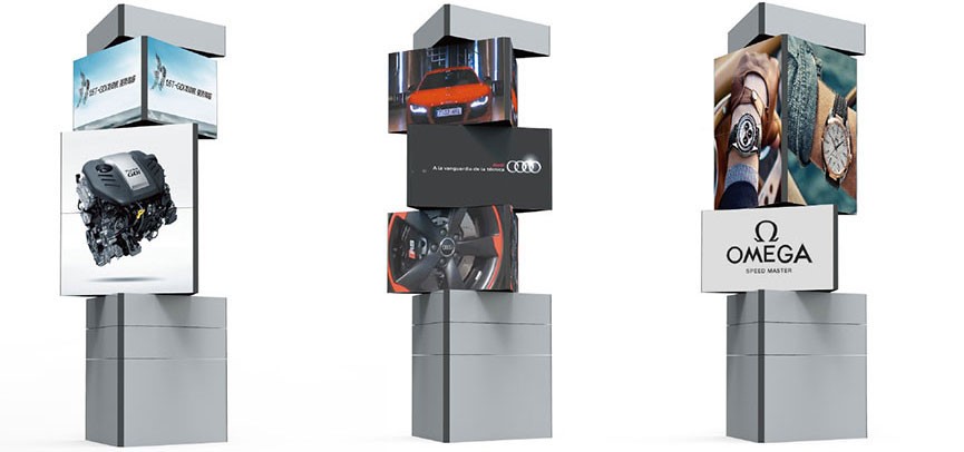 LED伸缩矩阵屏适用场景及使用环境!